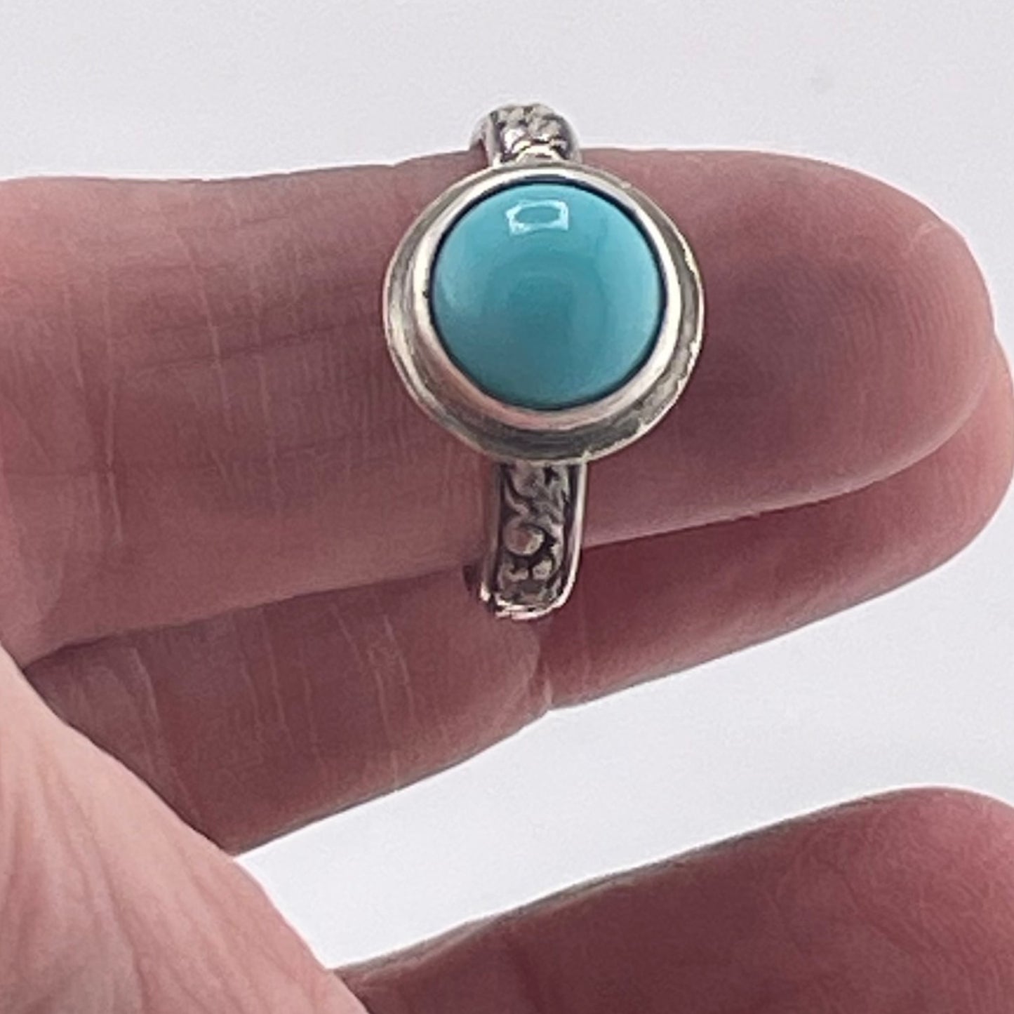 Robin's Egg Blue Sonora Turquoise ring